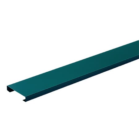 Kerítéselem "C" profil / 150mm szélesség / 1400mm hosszúság / RAL 6005 - sötétzöld