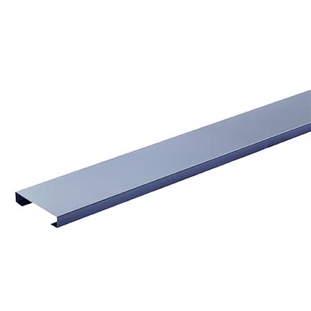 Kerítéselem "C" profil / 160mm szélesség / 1700mm hosszúság / RAL 9007 - alumínium ezüst