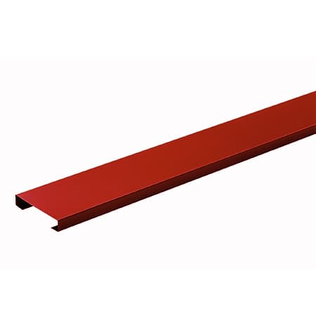 Kerítéselem "C" profil / 120mm szélesség / 1000mm hosszúság / RAL 3000 - piros