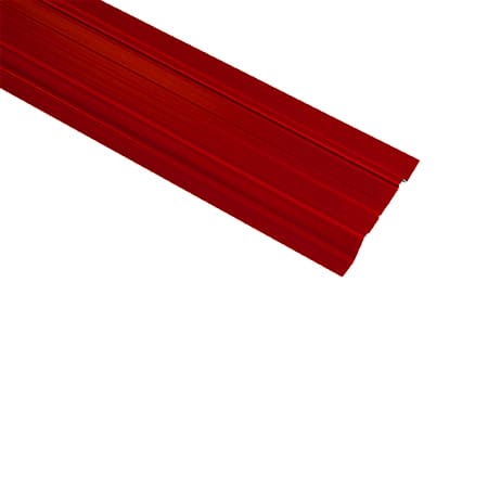 Kerítésléc - egyenes / 1700mm hosszúság / RAL 3000 - piros