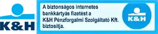 K&H Bank bankkártyás fizetés logó