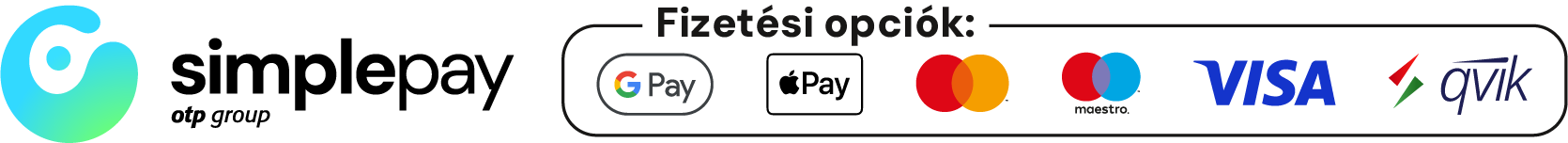 Simplepay bankkártyás fizetés logó