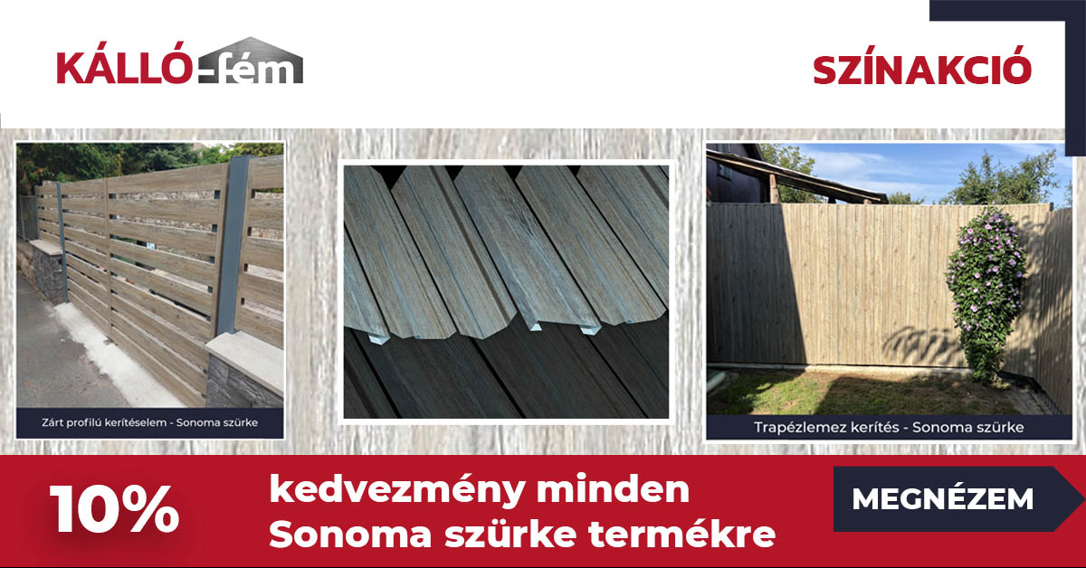 Sonoma szín akció!