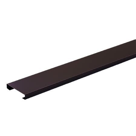 Kerítéselem "C" profil / 140mm szélesség / 1700mm hosszúság / RAL 8017 - csokibarna