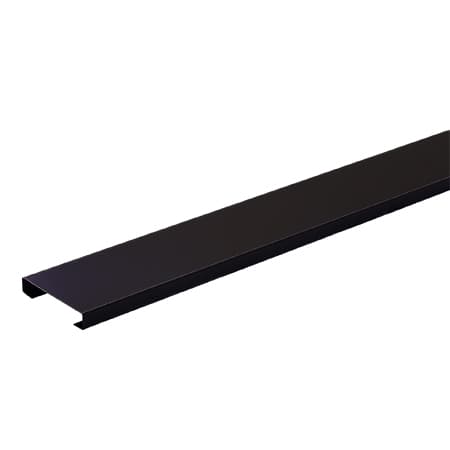 Kerítéselem "C" profil / 140mm szélesség / 1500mm hosszúság / RAL 8019 matt - szürkésbarna