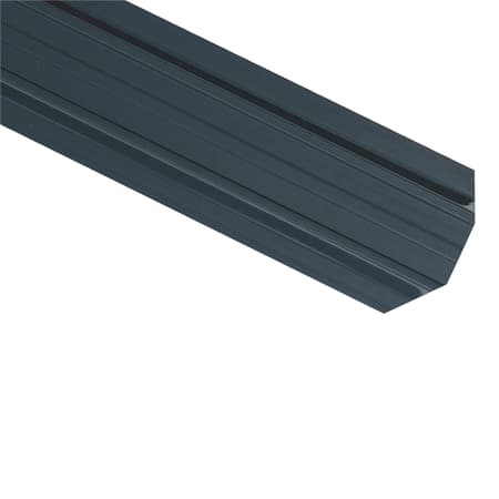 Kerítésléc - íves / 1250mm hosszúság / RAL 7016 2 oldalas - antracit